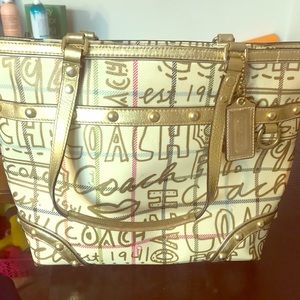 Gold Coach Bag Limited Edition